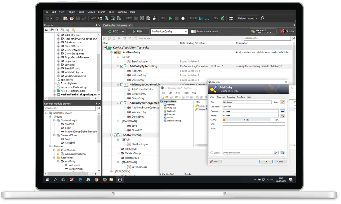 Ranorex Studio Mobile Testing - Code Partners
