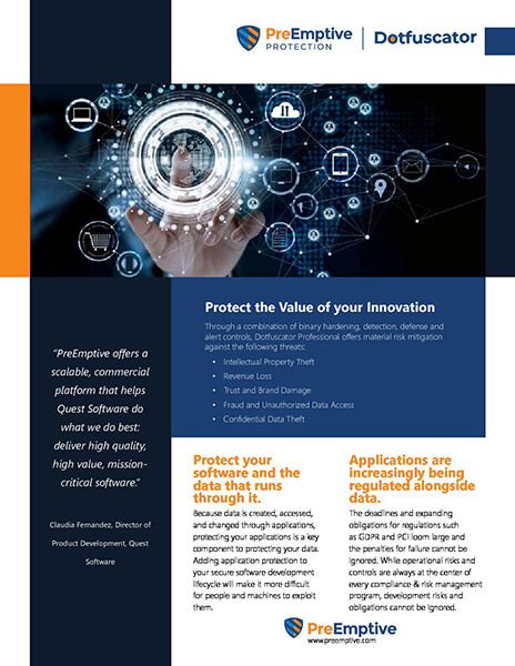 Resources - Dotfuscator Data Sheet