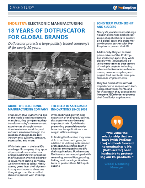 Resources - Electronic Manufacturing Client Case Study