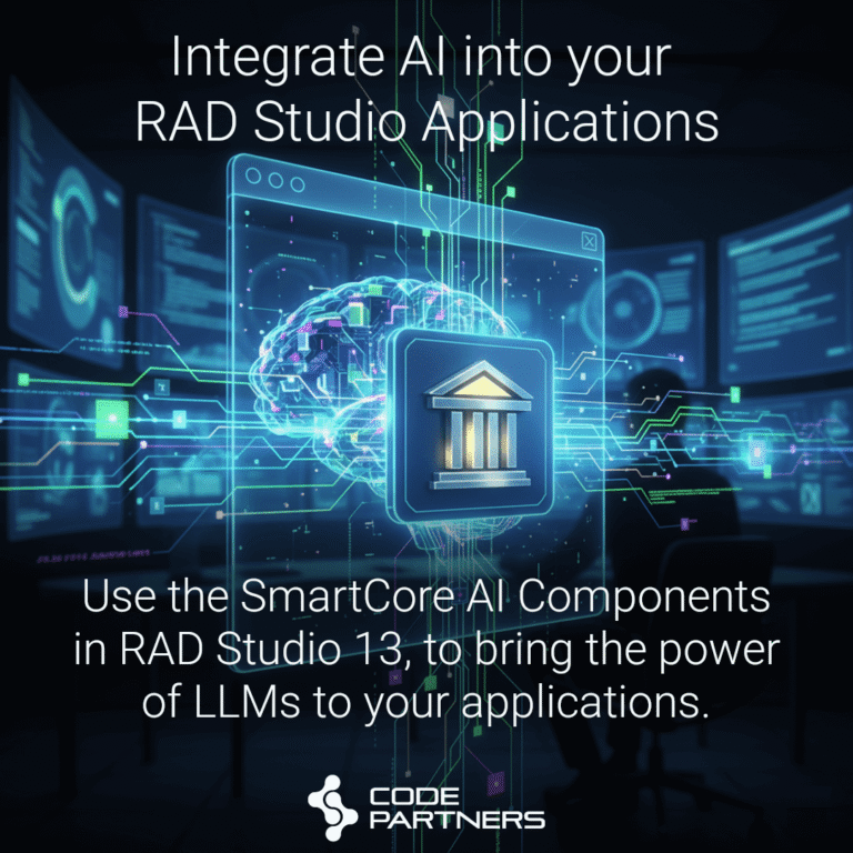 Webinar: Integrate AI into your RAD Studio Applications - Code Partners