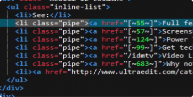 Column mode - UltraEdit powerful feature