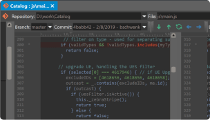UltraEdit Studio Compare versions of files
