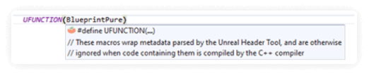 Visual assist for Unreal Engine 4 understand code easily